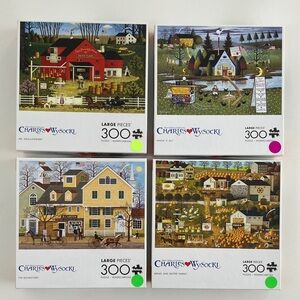 Charles Wysocki Large Piece Puzzle Bundle
